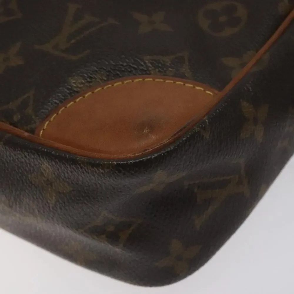 Louis Vuitton Monogram Compiegne 28 Clutch Bag Brown